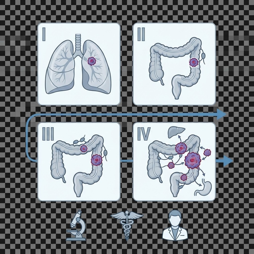 Как понять стадию рака: 1-4 стадия