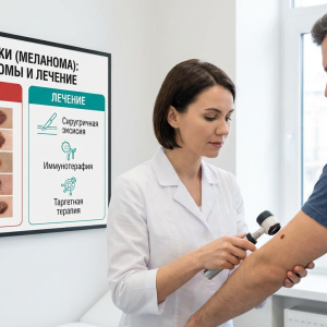 Рак кожи и меланома: симптомы, диагностика, стадии и современные методы лечения