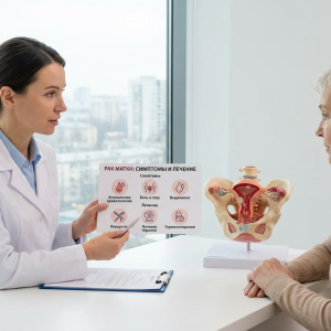 Рак матки (эндометрия): симптомы, диагностика, стадии и современные методы лечения