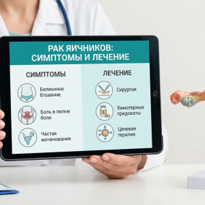 Рак яичников: симптомы, диагностика, стадии и современные методы лечения